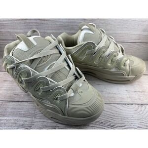 Osiris D3 2001 Men's Beige Synthetic Skate Inspired Sneakers Shoes Size 9.5